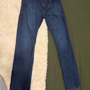 PAIGE Dark Blue Straight Jeans Federal size 34